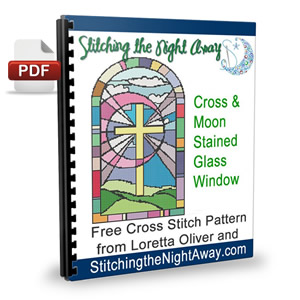 crossmoonfreecrossstitchpatterncover