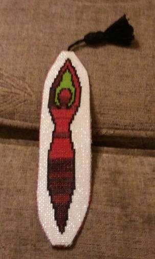 shaleen-goddessbookmarkcrossstitch