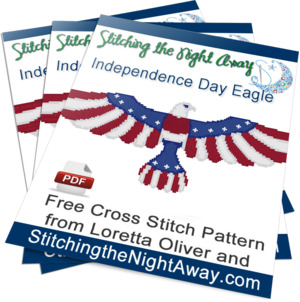 IndependenceDayEagle Free Cross Stitch Pattern