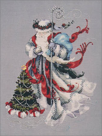 Winter-White-Santa-Cross-Stitch-Mirabilia