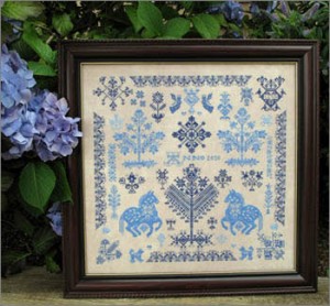 Fjord-Ponies-Cross-Stitch-Sampler