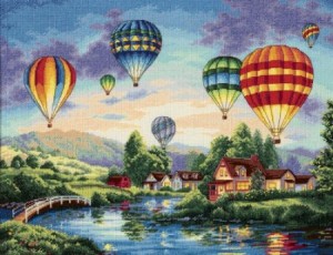 Dimensions Cross Stitch Balloon Glow