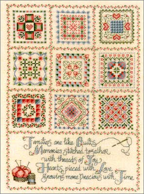 Threads of Joy Cross Stitch Pattern by Ursula Michael Designs