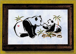 Panda Pals Cross Stitch Chart