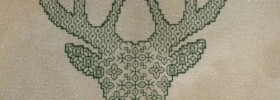 blackwork-deer-silhouette